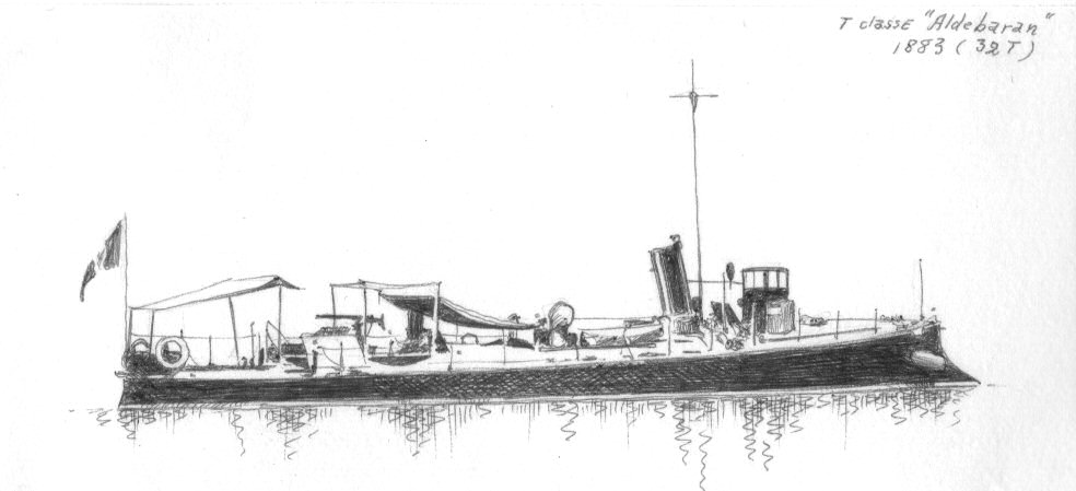 1883 - Torpediniera classe 'Aldebaran'
